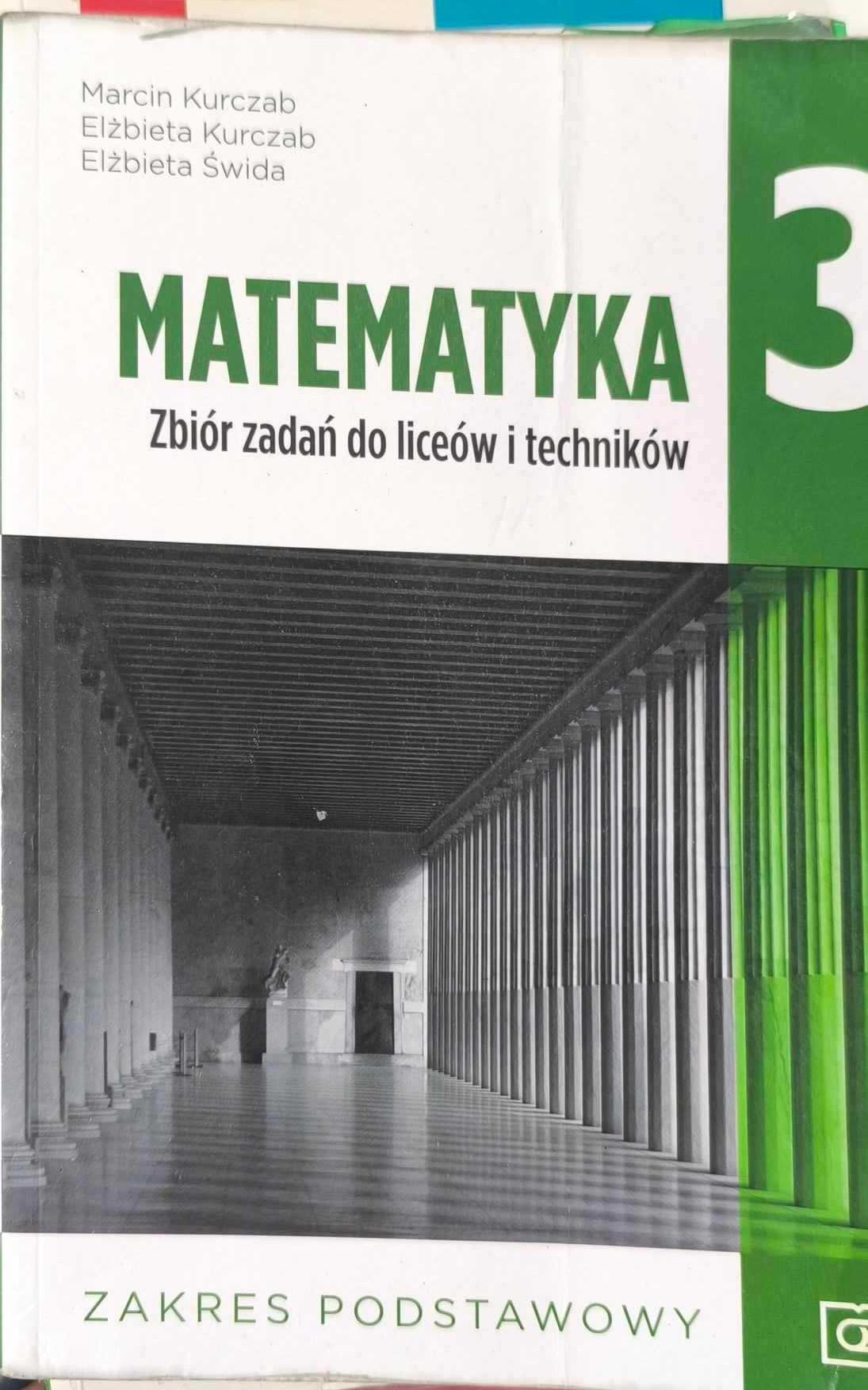 Matematyka 3, zbiór zadań do liceów i techników