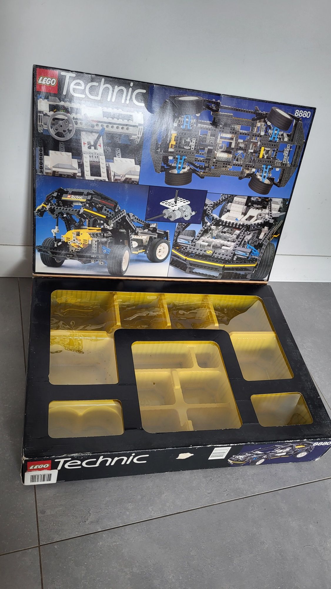 Lego technic 8880 pudełko