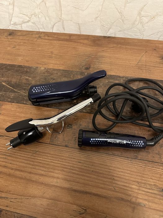 Стайлер плойка, гофра для волосся набір Rowenta