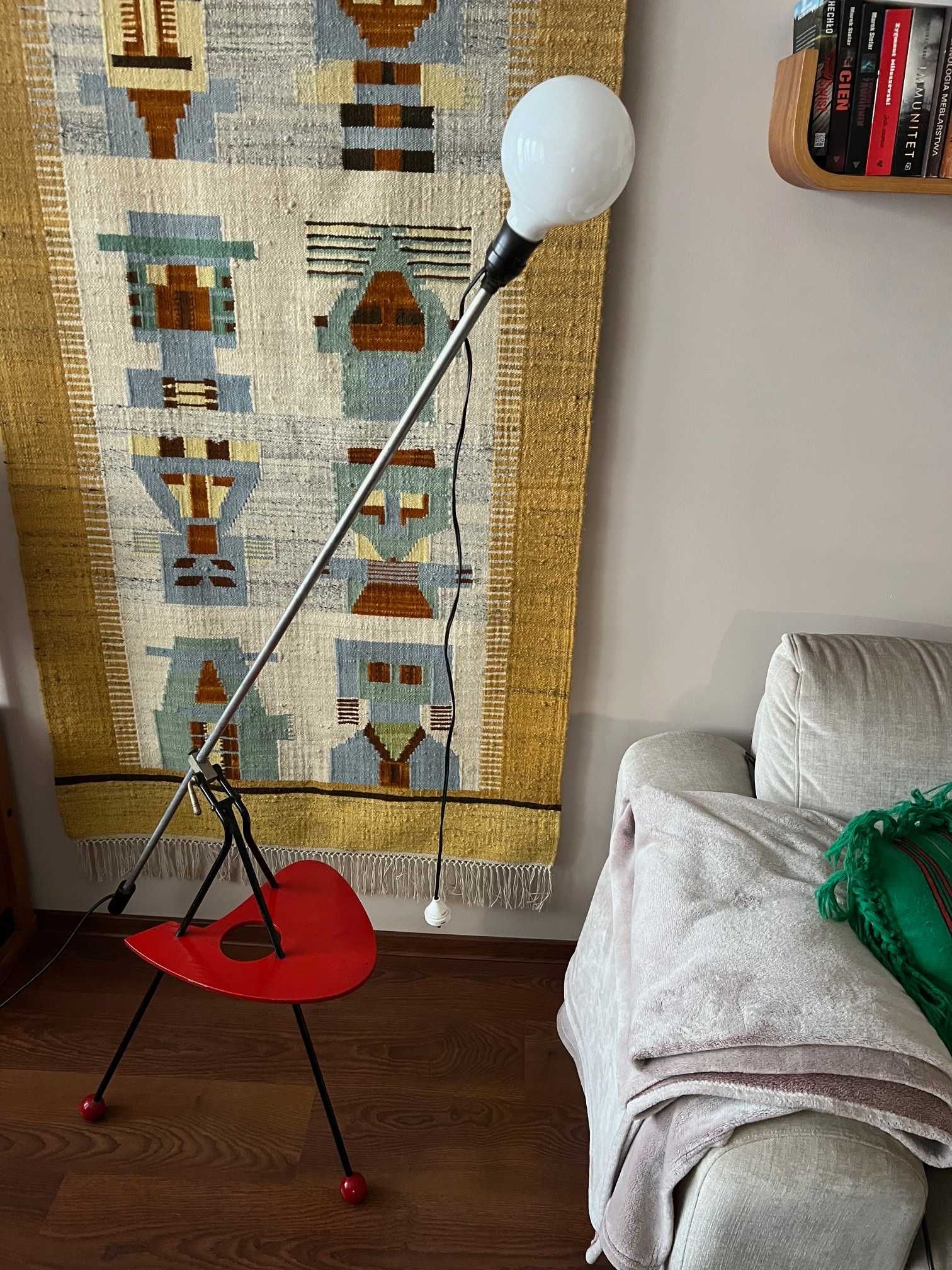 lampa stojąca prl Zootechnika, loft, modern, mid-century, lata 60