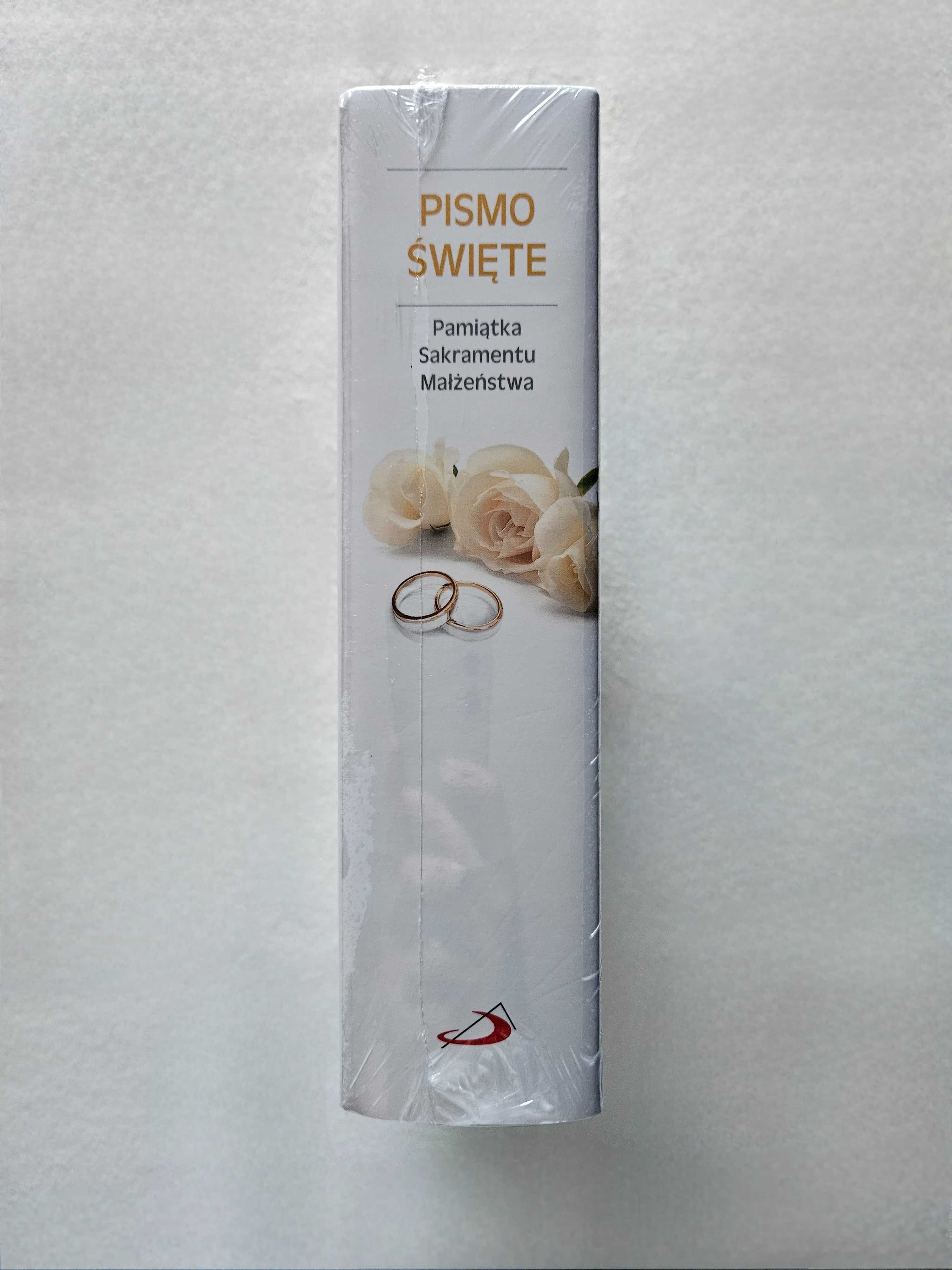Pismo Święte Pamiątka Sakramentu Małżeństwa prezent ślub