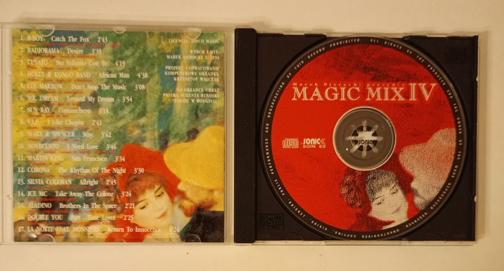 Italo Disco MAGIC MIX IV Marek Sierocki  UNIKAT