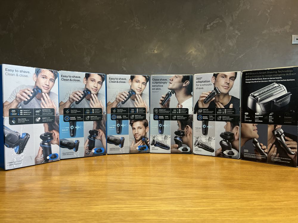 Бритва Braun Series 3, 5, 6, 7, 8, 9