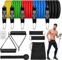 Crossfit Bandas de resistência, 150 kg, 12 peças, musculação, novo