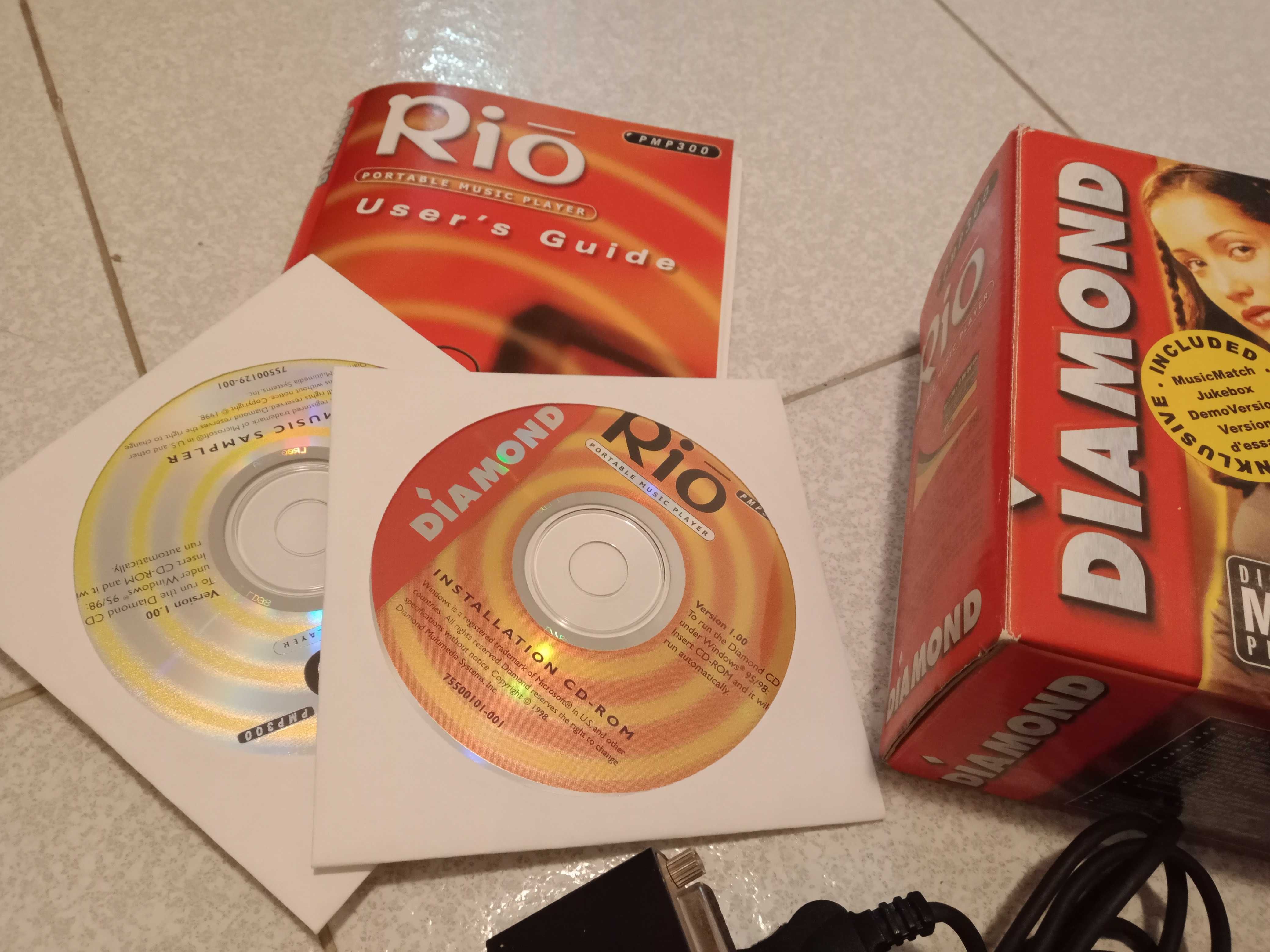 Diamond Rio PMP300 - Leitor de MP3 - O primeiro leitor do mundo