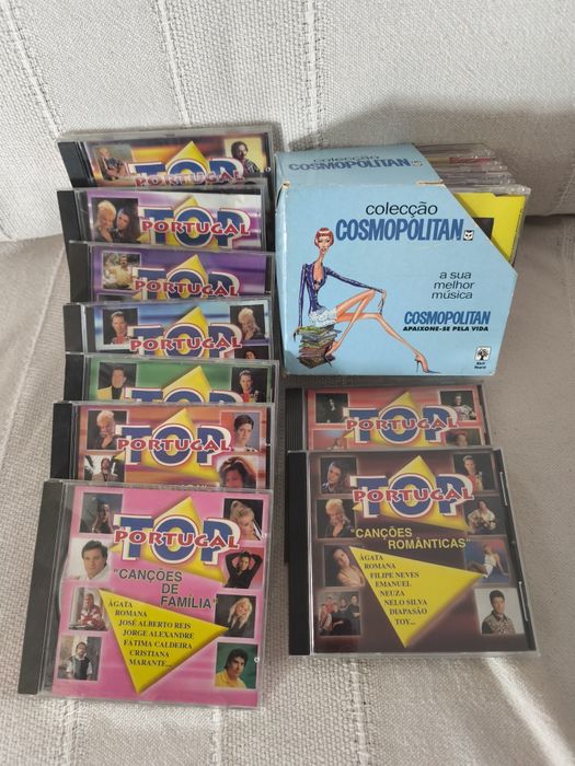 CD (9) musica Top Portugal/  Cosmopolitan(9)