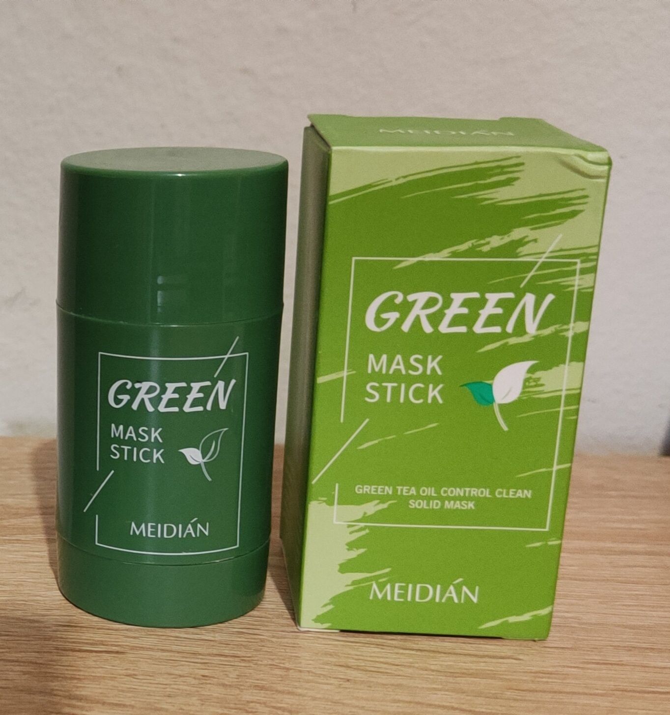 Maska zielona herbata