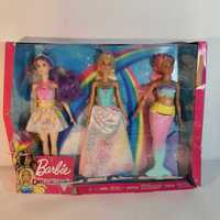 BARBIE Dreamtopia Zestaw 3 lalek Mattel lalki (F)