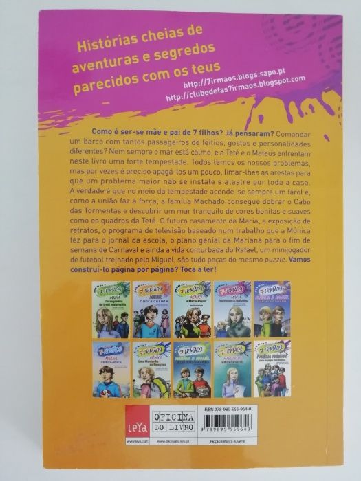 Livro coleção "7 Irmãos" - nº10