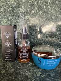 Nook  argan oil , Alfaparf enhancing mask