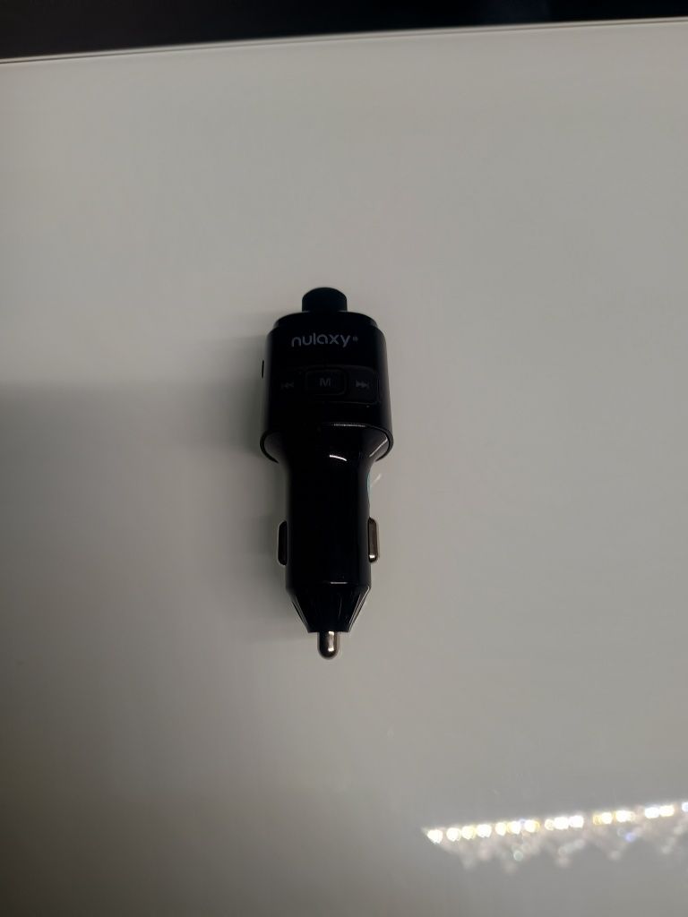 Transmiter bluetooth FM samochodowy SZYBKA ładowarka PD 23W QC3.0 USB