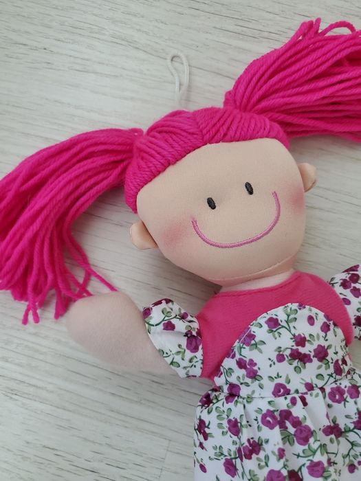 Куколка мягкая текстиль