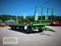 Przyczepa do bel PRONAR T023 platforma do bel trzyosiowa 11t T022 T025
