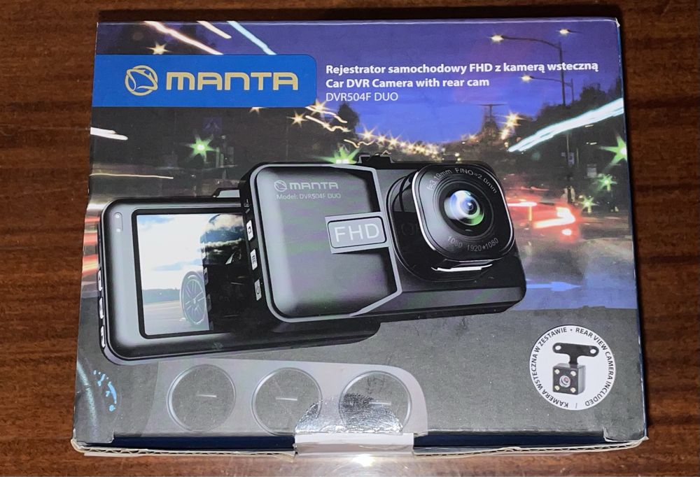 Відкореєстратор Manta DVR401F DUO Black Eye I