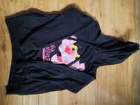 Czarna bluza pink panther sinsay XS