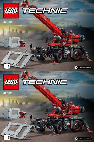 Instrukcja do lego 42082 Dźwig