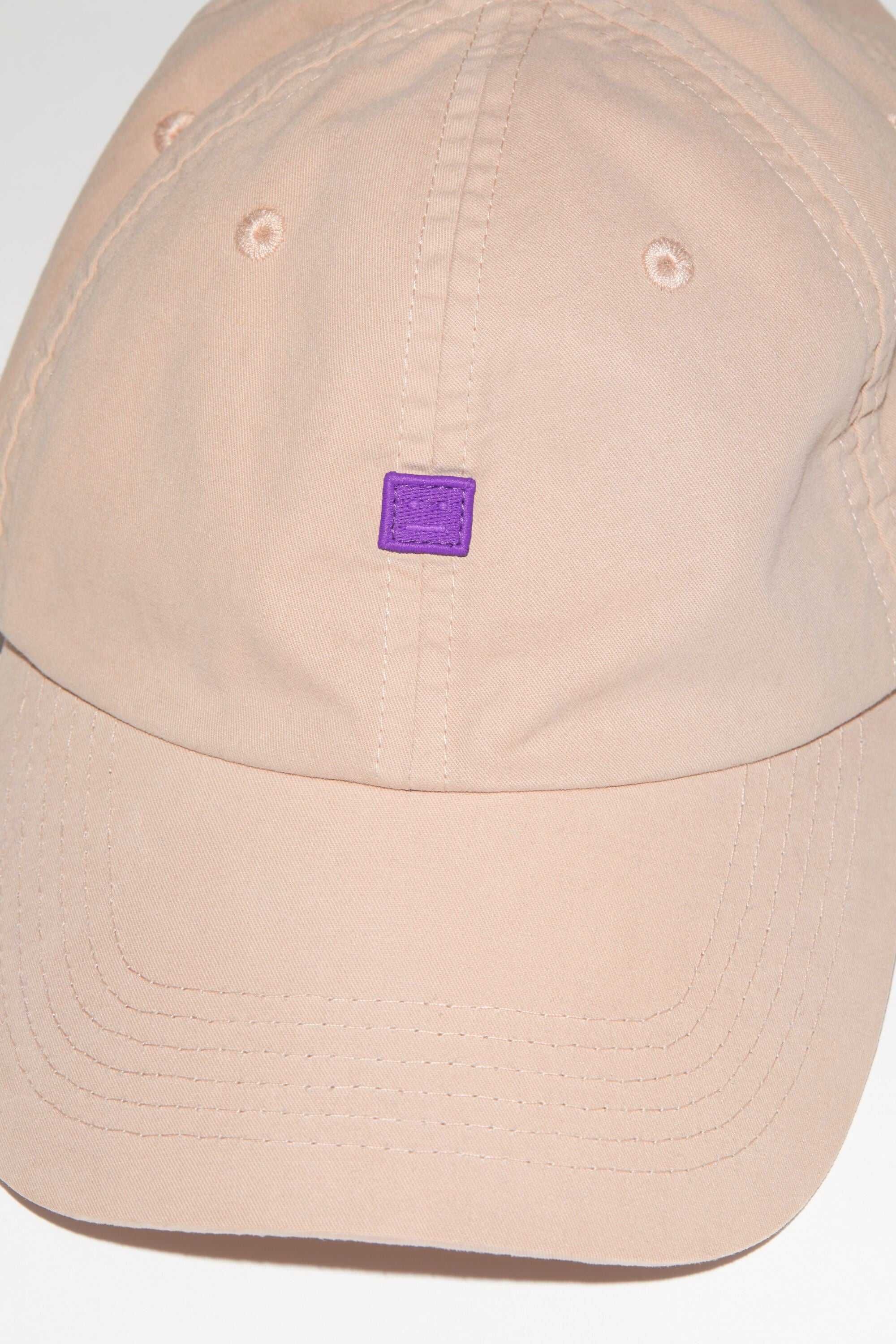 Кепка Acne Studios Micro Face Patch Cap Dusty Beige