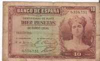 Espanha - 10 Pesetas 1935