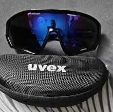 UVEX. Okulary przeciwsłoneczne rowerowe UV400.