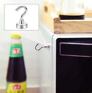 10 szt. mocnych haków magnetycznych wieszak do domu kuchni na lodówkę