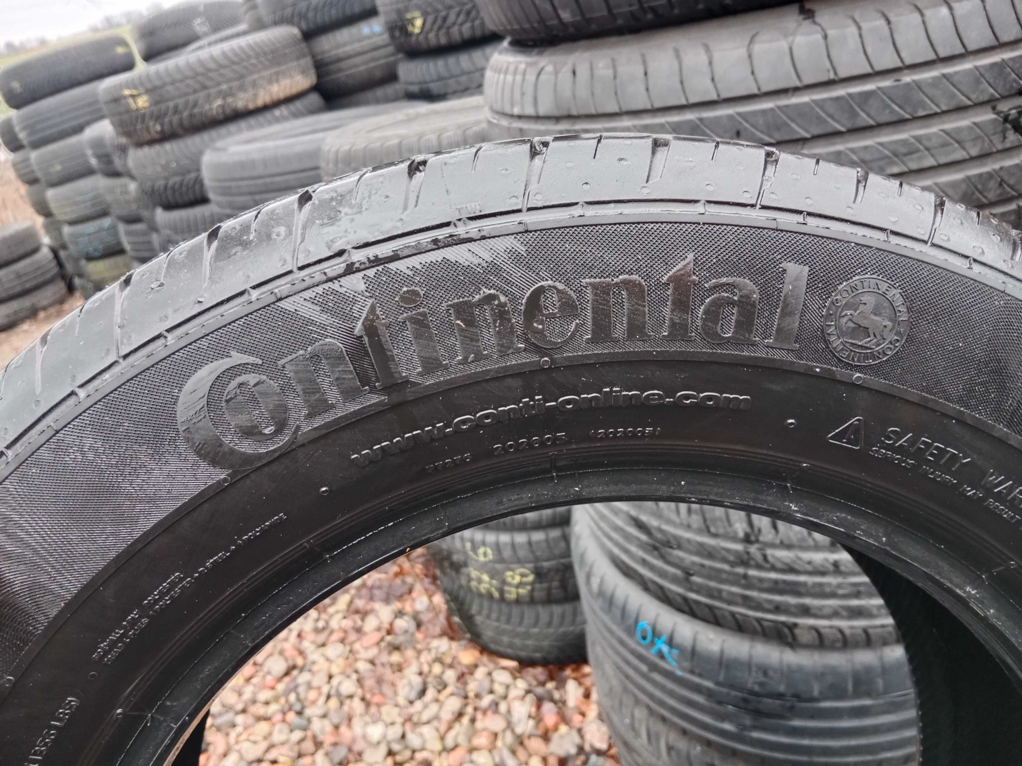 Opona używana 195/65R15 Continental ContiPremiumContact 2E 1szt.