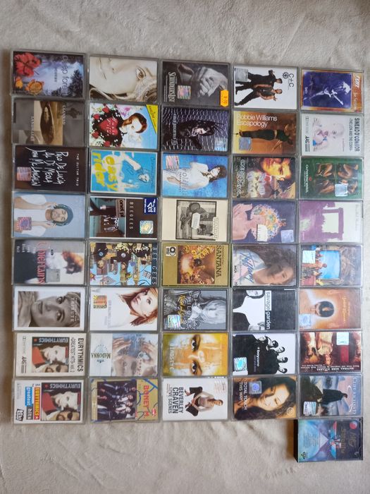 Kaseta magnetofonowa-muzyka zagraniczna