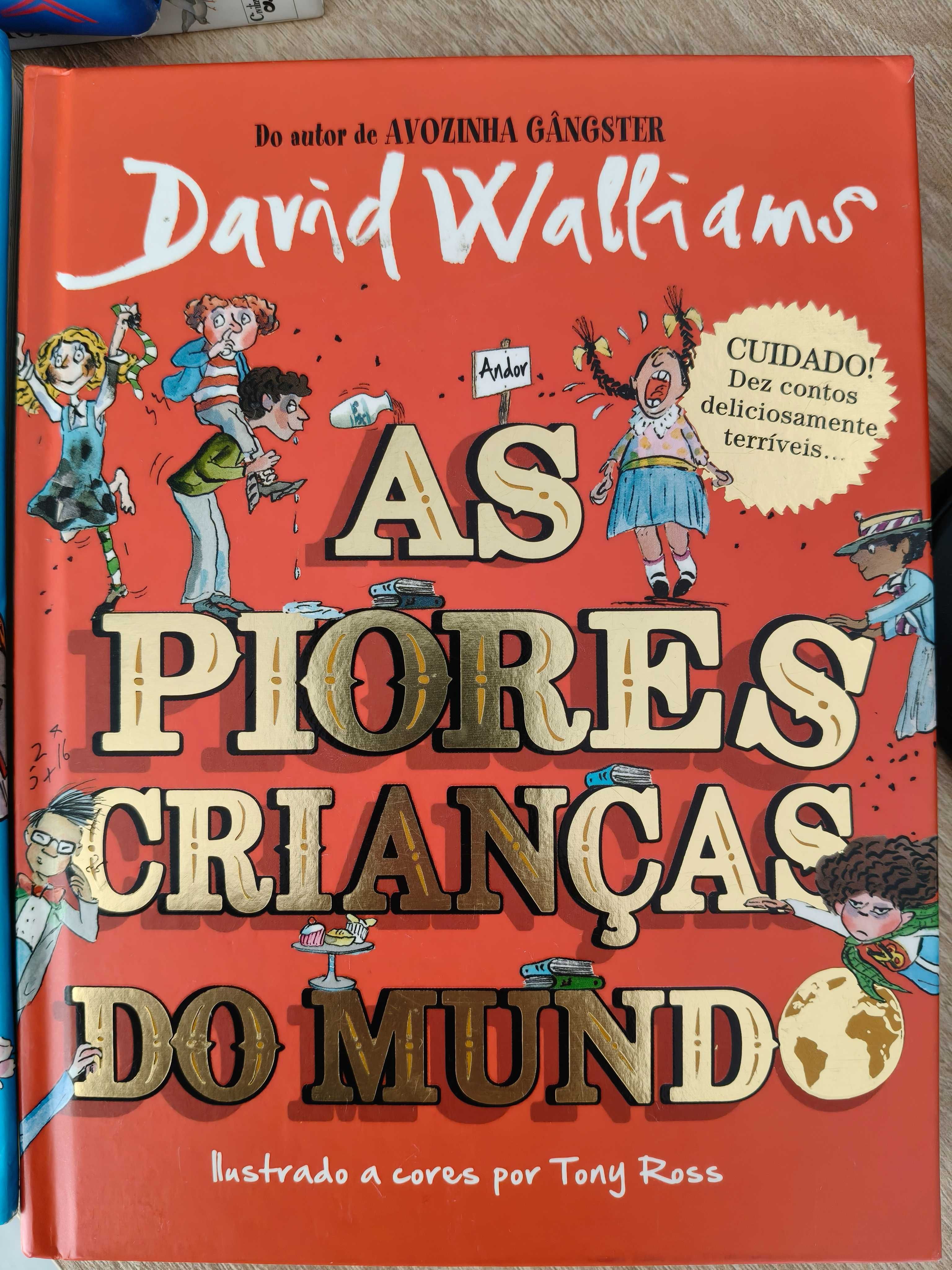 David Walliams - Coleção As Piores Crianças do Mundo - 1 e 2