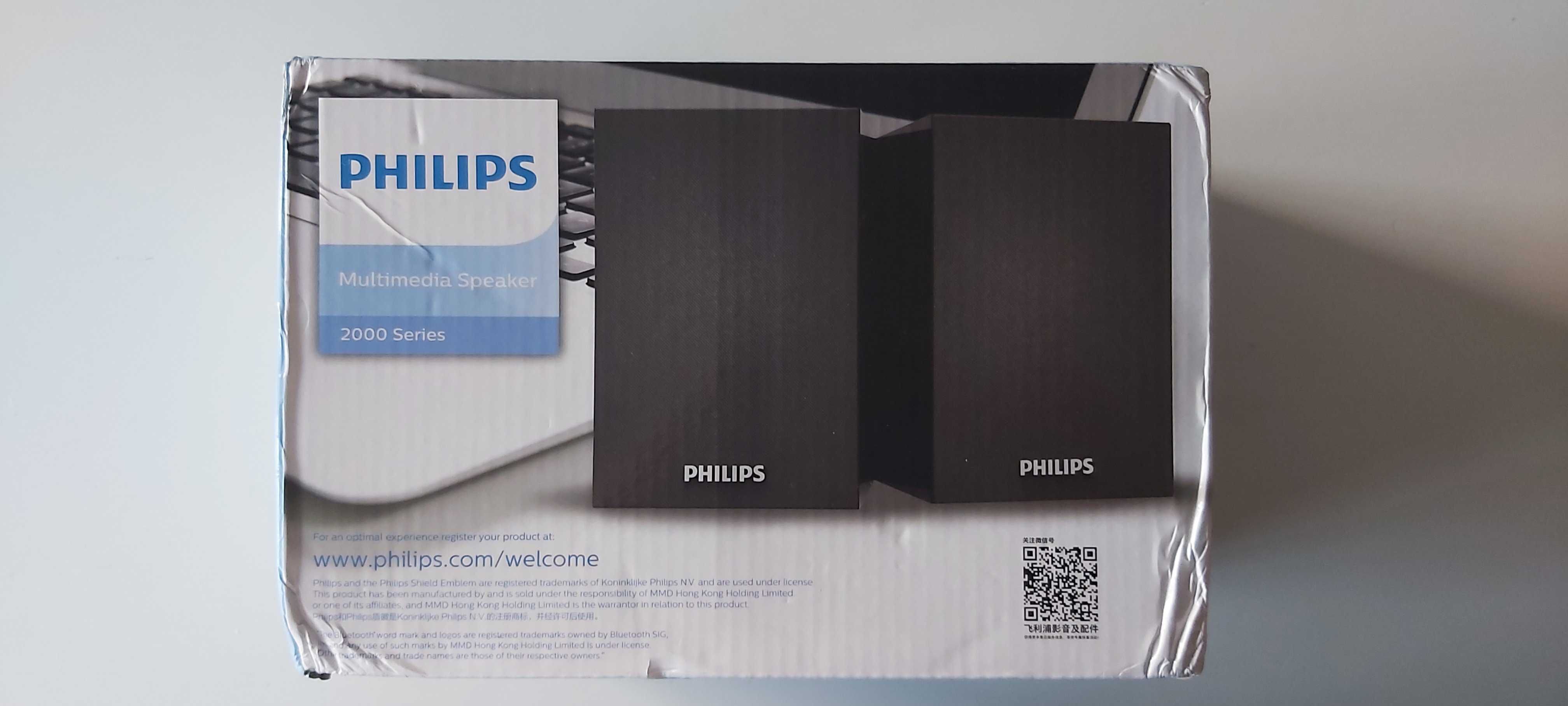 Colunas Bluetooth USB Philips Multimedia Speaker 2000 Series SPA20