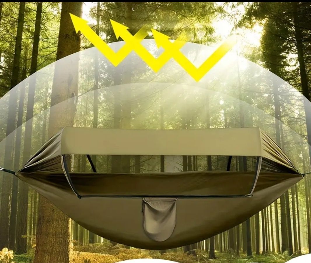 Hamak z moskitierą i tarpem XXL