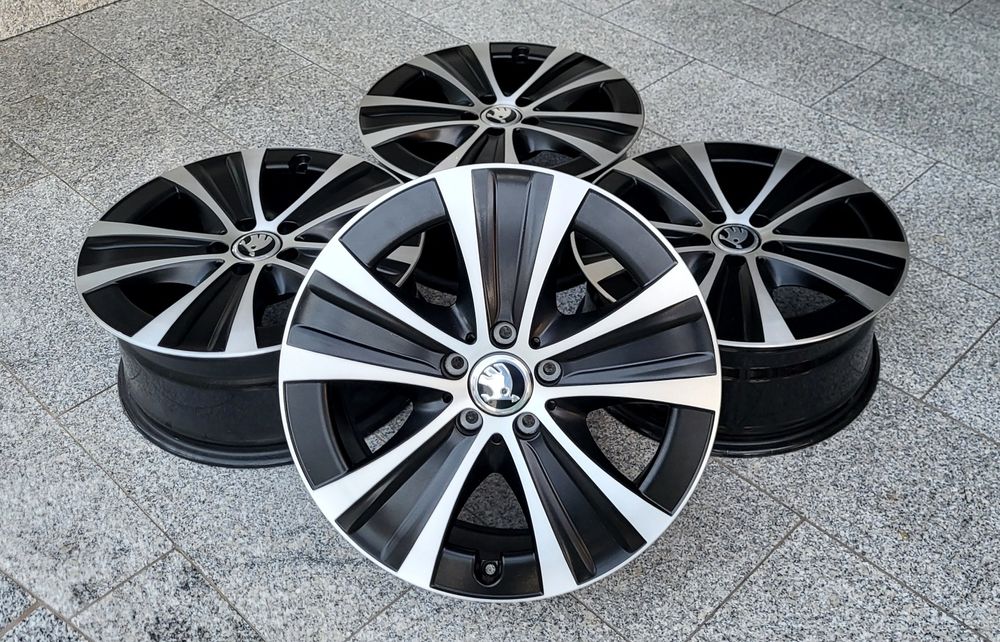 Alufelgi 18 5x112 Skoda Superb Octavia Scout Kodiaq Karoq Yeti DEMO#74