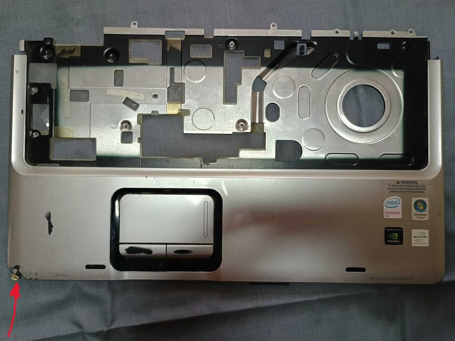Запчастини до HP Pavilion dv9000, пульт