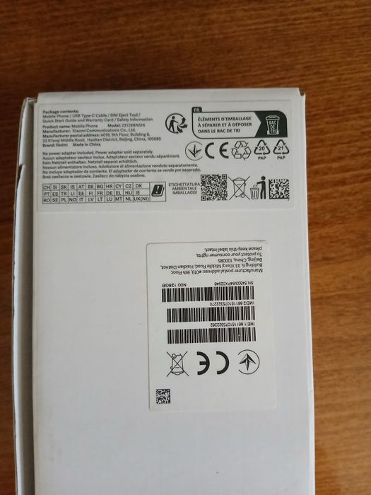 Продам телефон Redmi A3