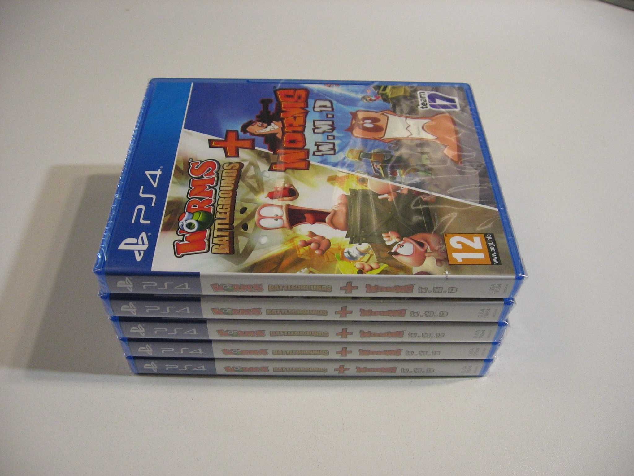 Worms Battlegrounds + Worms W.M.D PL - GRA Ps4 - Opole 4070