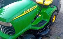 Trator Corta Relva John Deere LTR166 C/15Hp Bicilindrico, Hidrostático