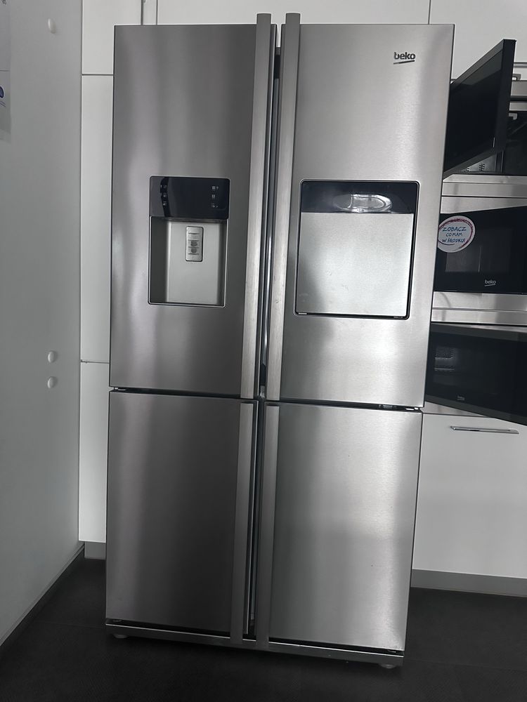 Lodówka BEKO GNE 134631 X Side by Side No Frost 182 cm