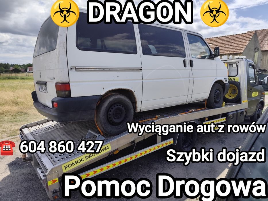 DRAGON Pomoc Drogowa,AutoLaweta,Bagazowka,Transport,Przeprowadzki