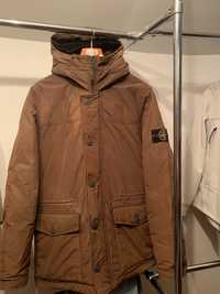 Пуховик Парка Stone Island Brown , vintage