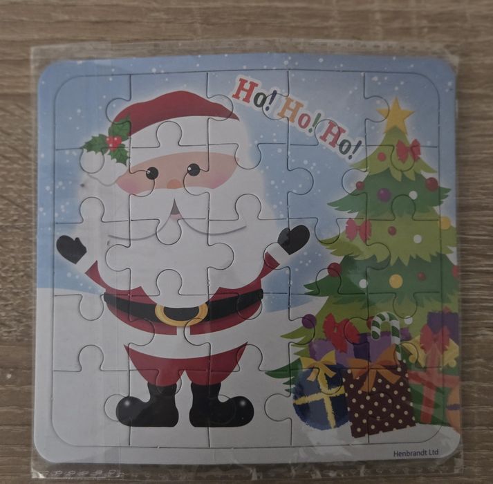 Puzzle świąteczne stan nowy