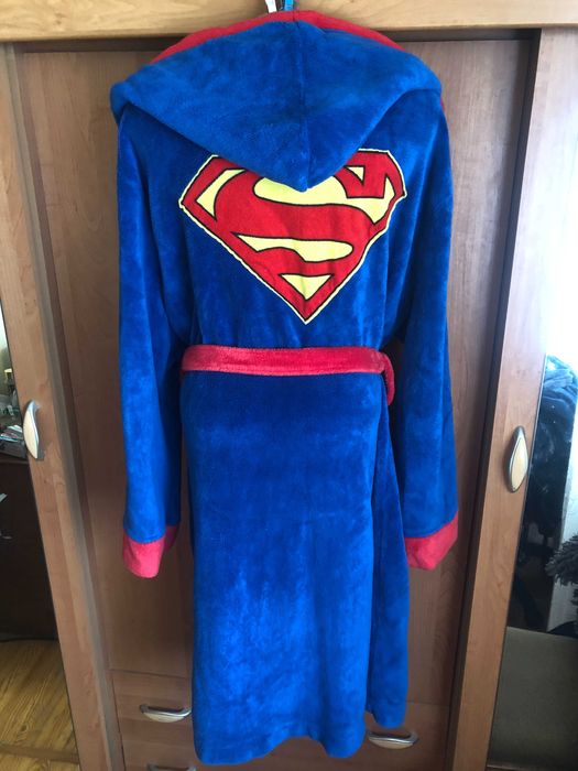 Халат мягусенький размер S-M. Superman. в ідеалі
