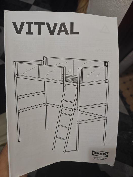 Camal alta VITVAL IKEA