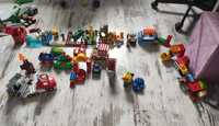 Lego Duplo zoo straż pożarna, maly pociąg
