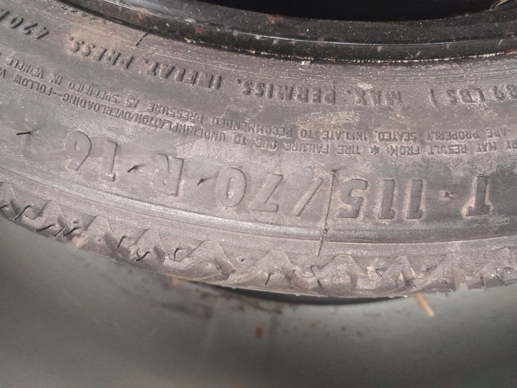 Koło Zapasowe Dojazdowe Dojazdòwka 5x110 OPEL Astra Vectra Zafira