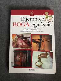 Zeszyt ćwiczeń Tajemnice Boga tego życia klasa 6