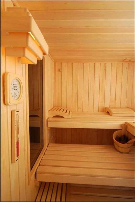 Sauna + basen z zimną wodą