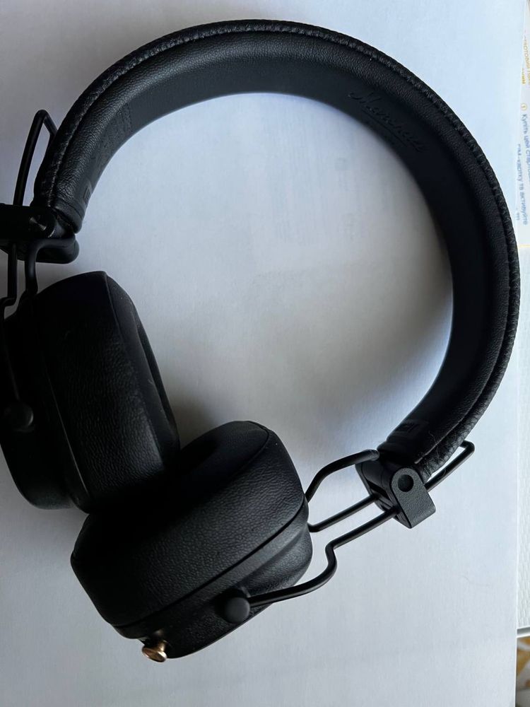 Bluetooth Marshall Major 4 black