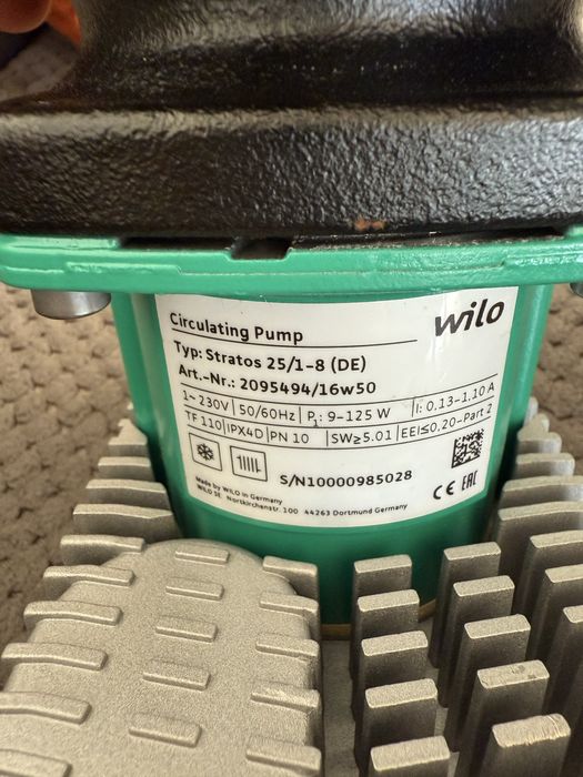Pompa obiegowa / wody Wilo