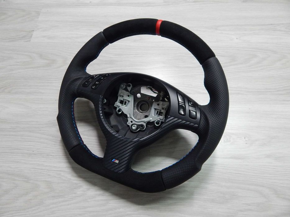 BMW E46 E39 Lift - kierownica sport M-Pakiet multifunkcja alcantara