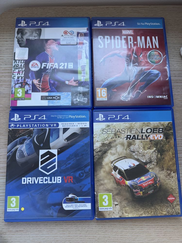 Jogos PS4 e PS5 à venda