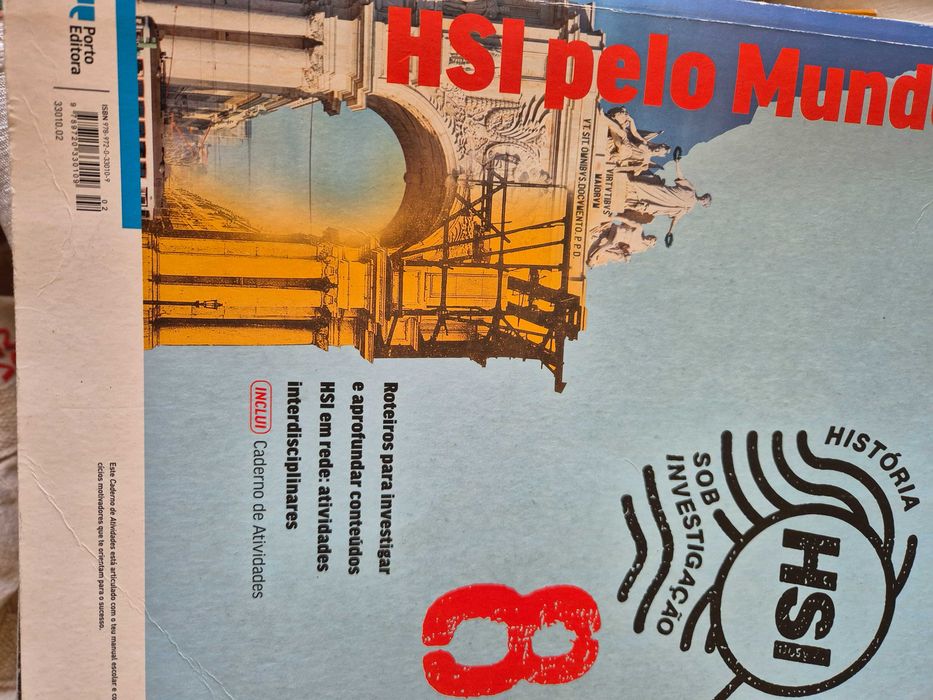 HSI 8 HISTORIA SOB INVESTIGAÇÃO Manual E Caderno de Atividades