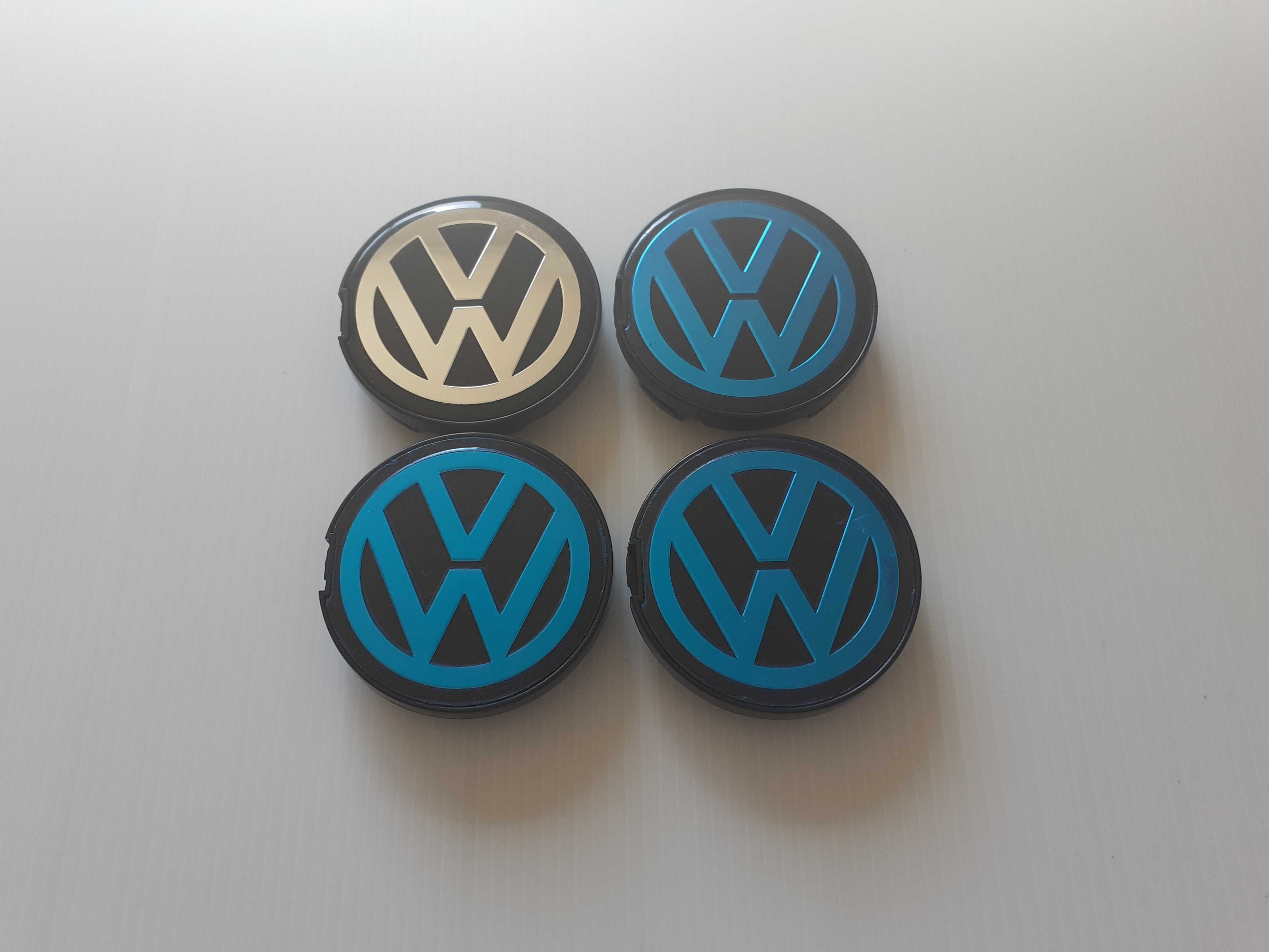 Centros/tampas de jante completos VW Volkswagen